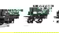 37-063A 5 Plank Wagon Wooden Floor 'Foster Bros.' Green