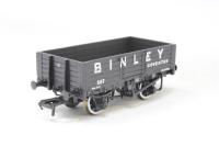 37-074 5 plank wagon with wooden floor - 'Binley' 587