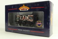 7 Plank Wagon Wagon C) 3 in 'Cains Of Wallasey' Black Livery - Collectors Club Limited Edition Model 2006