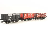 3 x Private Owner Wagons - Coal Midland Area - 'Neasden Co-operative Coal Society Ltd', 'CWS Ltd' and 'Royal Arsenal Co-operative Society Ltd'  - Limited edition for The National Railway Museum