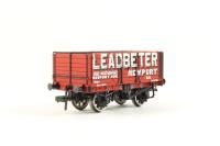 7 Plank Fixed End Wagon 211 in 'Leadbetter' Red Livery- Limited Edition for Pontypool & Blaenavon Railway Society