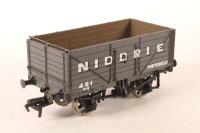 7 Plank End Door Wagon 491 in 'Niddrie' Grey Livery - Limited Edition for Harburn Hobbies