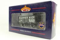 7 Plank Fixed End Wagon 50 in 'S. Lonely & Co.' Grey Livery- Limited Edition for Buffers