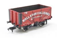 7 Plank Fixed End Wagon 79 in 'Wollaton Collieries' Red Livery - Limited Edition for Geoffrey Allison