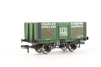 7 Plank Fixed End Wagon 17 in 'Charles Sinclair' Green Livery with Red Thistle Monogram - Limited Edition for Frizinghall Model Railways
