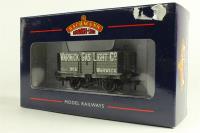 7 Plank Fixed End Wagon 6 in 'Warwick Gas & Light' Grey Livery - Limited Edition for Castle Trains