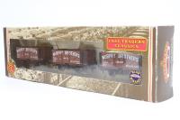 3 x 7 Plank Wagons in Murphy Bros. Ltd Red Livery - Wagon A) 29, Wagon B) 32, Wagon C) 33 - Limited Edition for Murphy Models