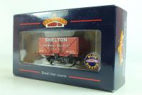 8 Plank End Door Wagon 2298 in 'Shelton Iron Steel & Coal CO. Ltd' Red Livery - Limited Edition for Haslington Models