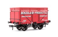 37-177A 7 Plank Wagon with Coke Rails Benzol & By-Products Ltd Red No.1102