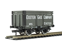 7 Plank wagon with coke rails "Exeter Gas"