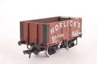 7-plank open wagon in brown - Horlicks, Slough - No. 1 - Bachmann Collector's Club Exclusive