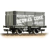 8 plank open wagon with coke rails - "Bedwas Coke"
