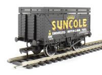 8 plank wagon with coke rails 5061 in Suncole livery