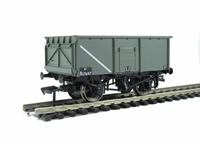 16 Ton steel mineral wagon in BR Grey without top flap doors - B37697