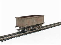 27 ton steel tippler wagon B381366 for chalk (weathered) in grey livery