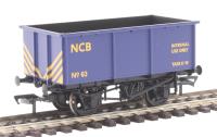 27-ton steel tippler wagon in NCB blue - No. 63