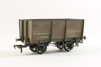 16 Ton slope sided steel tippler wagon B.S.C.O. 9446 in BR brown - Weathered