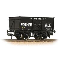 16T Steel Slope-Sided Mineral Wagon 'Rother Vale' Black