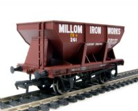 24 ton ore hopper wagon in Millom Iron Works livery