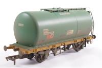 45 Tonne TTA Monobloc Tank Wagon 60878 In Petroleum Sector Green 'Aviation Fuel' Livery -Weathered - Joint Venture Limited Edition for Harburn Hobbies & D & F Models