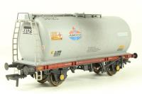 45 Tonne TTA Monobloc Tank Wagon 58123 in 'Amoco' Grey Livery - Limited Edition for Frizinghall Model Railway (Warners)