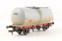 45 Tonne TTA Monobloc Tank Wagon 56039 in Unbranded Grey Livery, Weathered - Limited Edition for Kernow Model Rail Centre Ltd