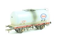 45 Tonne TTA Monobloc Tank Wagon 5925 in 'ESSO' Grey Livery ? Weathered ? Limited Edition for Modelzone Ltd