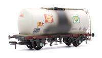 37-577C BR 45T TTA Tank Wagon Wagon Shell-BP Grey No.67364 - Weathered