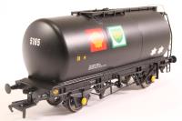 45 Tonne TTA Monobloc Tank Wagon 5165 in 'BP Shell' Grey Livery ? Weathered ? Limited Edition for Hereford Model Centre