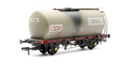 37-594A BR 45T TTA Tank Wagon Esso Grey (Unbranded) No.57288 - Weathered