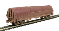 102 Ton Thrall BRA steel strip carrier in EWS livery - weathered
