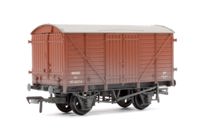 37-780C GWR 12T Mogo Motor Car Van BR Bauxite (Early) W105714 - Weathered