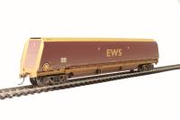 104 Tonne glw HTA Bulk Coal Hopper Wagon in EWS livery - weathered