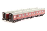 Pack of Two Mk1 Coaches in BR Maroon - Split from Digital Commuter Set