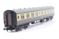 370-150-W25050 Mk1 SK Coach in BR Brown & Cream - Split From Set