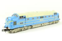 DP1 Prototype Deltic Co-Co in Nanking Blue with 'Merseyside Express' Etched Nameplate