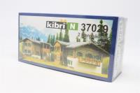 37029 Alpine chalets Sertig (2 pcs)