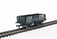 37-057 5 plank wagon with wood floor in J & R Stone livery