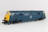 Class 42 827 'Kelly' in BR blue