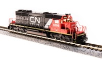 3707 SD40-2 EMD 6106 of the Canadian National - digital sound fitted