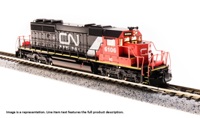 3708 SD40-2 EMD 5937 of the Canadian National - digital sound fitted