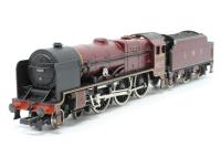 Class 6P Royal Scot 4-6-0 6127 "Old Contemptibles" in LMS Crimson