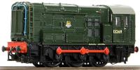 Class 08 13269 in BR green with early emblem
