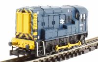 Class 08 Shunter 08856 in BR Blue with Wasp Stripes