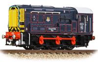 Class 08 08833 "Liverpool Street Pilot" in GER lined blue with early BR emblem - Digital sound fitted
