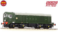 371-030BSF Class 20/0 Disc Headcode & Tablet Catcher Recess D8102 BR Green (Roundel) Diesel Locomotive - DCC Sound