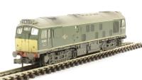 Class 25/1 D5222 in BR Green (weathered)