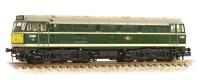 Class 31 D5616 in BR green with small yellow ends