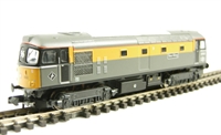 Class 33 33002 'Sea King' in BR Civil Engineers Dutch Yellow & Grey Livery