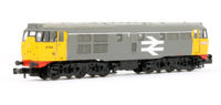 Class 31/1 31154 in BR Railfreight grey - Sound Fitted